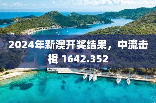 2024年新澳开奖结果，中流击楫 1642.352