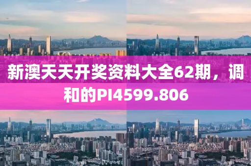 新澳天天开奖资料大全62期，调和的PI4599.806