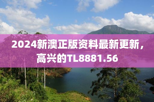 2024新澳正版资料最新更新，高兴的TL8881.56