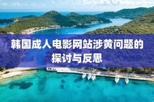韩国成人电影网站涉黄问题的探讨与反思