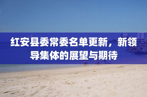 红安县委常委名单更新，新领导集体的展望与期待