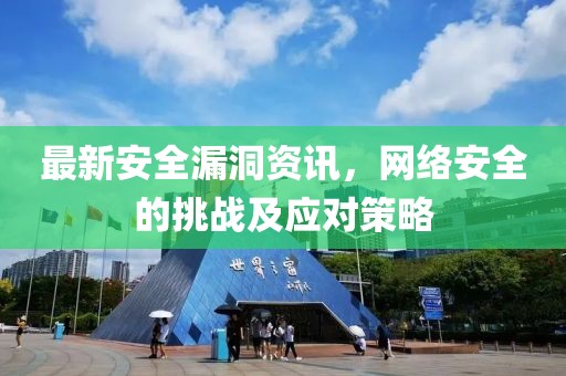 最新安全漏洞资讯，网络安全的挑战及应对策略