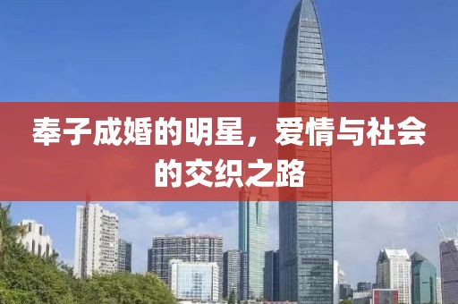 奉子成婚的明星，爱情与社会的交织之路