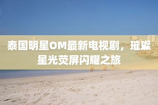 泰国明星OM最新电视剧，璀璨星光荧屏闪耀之旅