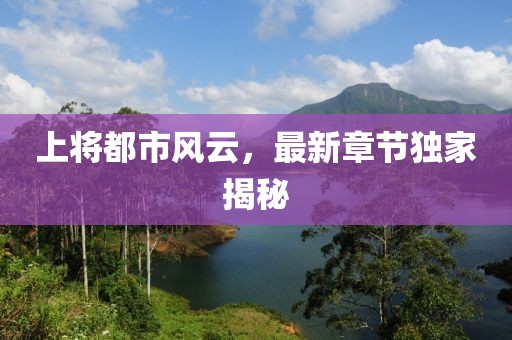 上将都市风云，最新章节独家揭秘