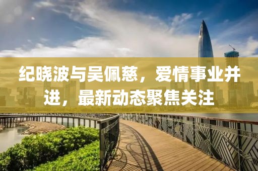 纪晓波与吴佩慈，爱情事业并进，最新动态聚焦关注