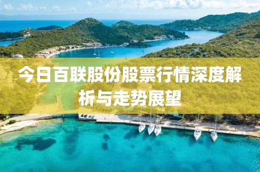 今日百联股份股票行情深度解析与走势展望