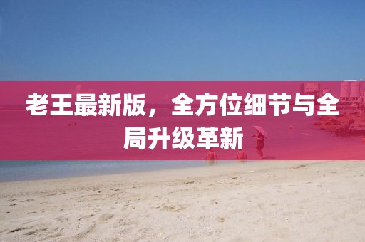 老王最新版，全方位细节与全局升级革新