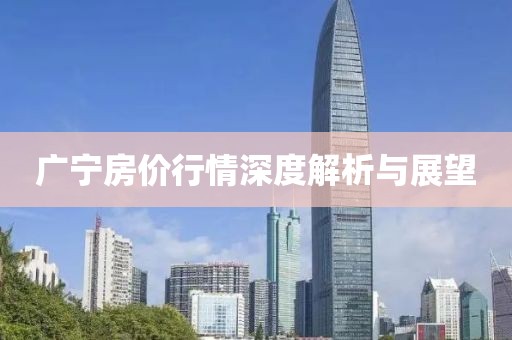 广宁房价行情深度解析与展望