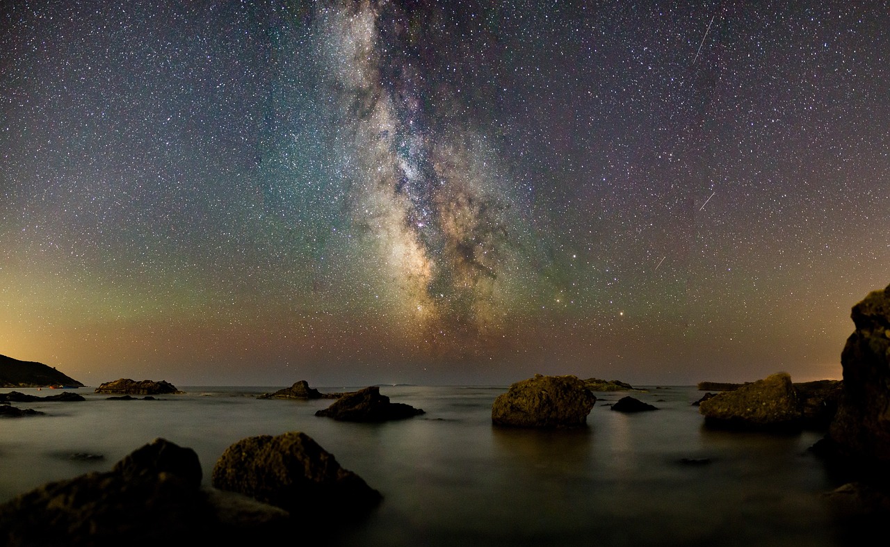明星璀璨集结，星空下的超级明星合集